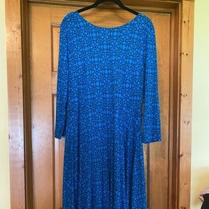 Loft long sleeve dress size large